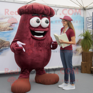 Maroon Oyster mascotte...