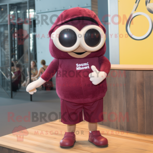 Maroon Oyster mascotte...