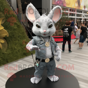 Silver Chinchilla maskot...