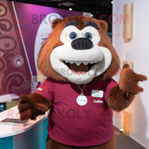 Maroon Beaver mascotte...