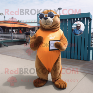 Rust Sea Lion mascotte...
