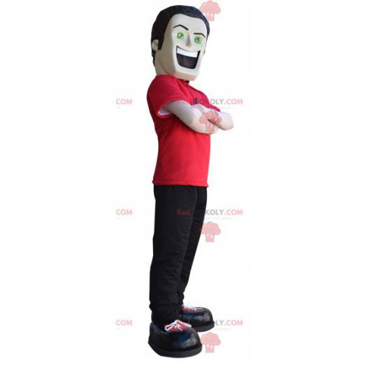 Mascot uomo alto con una bella corporatura - Redbrokoly.com