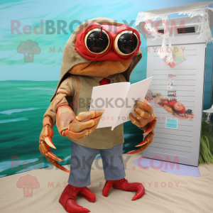 Olive Hermit Crab mascotte...