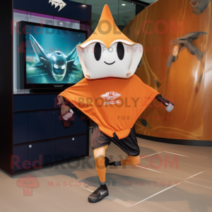 Rust Manta Ray mascotte...