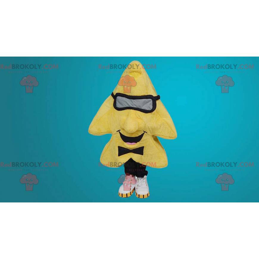 Giant yellow star mascot - Redbrokoly.com