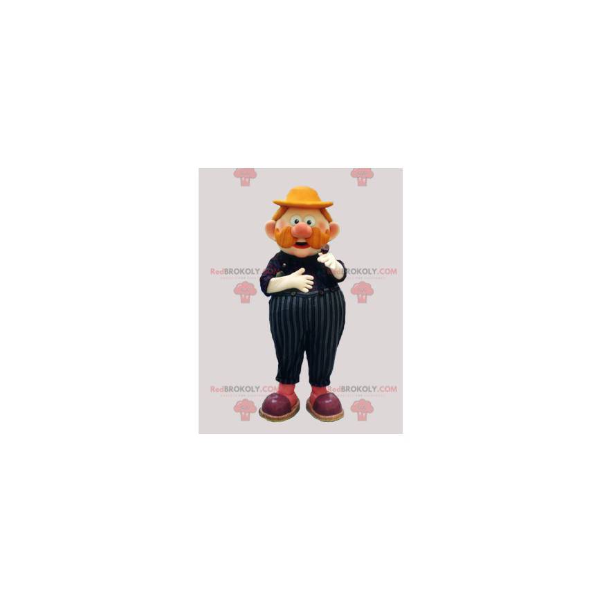 Mascot red-haired man with a mustache and a big Sizes L (175-180CM)