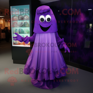 Purple Ghost mascotte...