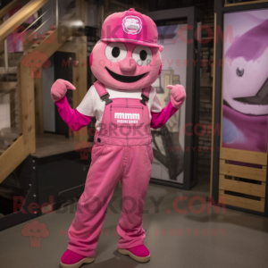 Pink Momentum mascotte...