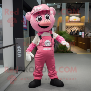 Pink Momentum mascotte...