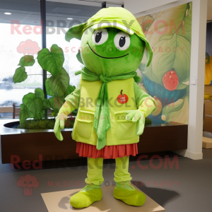 Lime Green Cherry mascotte...