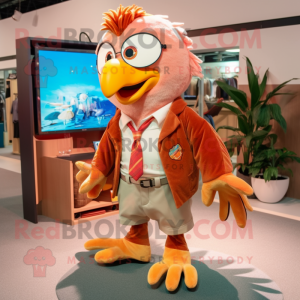 Peach Hawk mascotte kostuum...