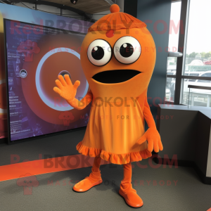 Oranje Cyclops mascotte...