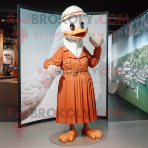 Rust Swans mascotte kostuum...