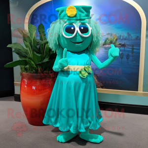 Turkis Pot Of Gold maskot...