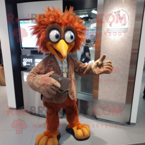 Rust Harpy mascotte kostuum...