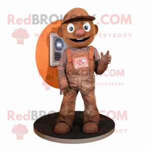 Rust Plate Spinner maskot...