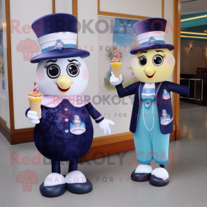 Navy Ice Cream Maskottchen...