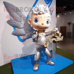 Sølv Cupid maskot...