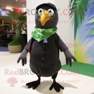 Olive Blackbird maskot...