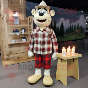 Krämdoftande ljus maskot...