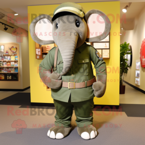 Olive Elephant mascotte...