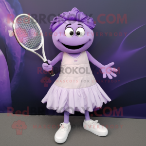 Lavendel-Tennisschläger...