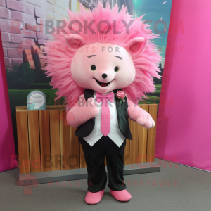 Pink Porcupine maskot...