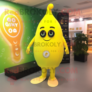 Cytrynowożółty kostium...