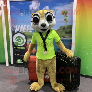 Personagem de mascote Lime...