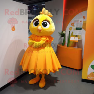 Orange Canary maskot...