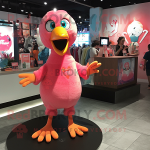 Peach Flamingo mascotte...