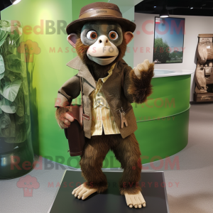 Olive Monkey mascotte...