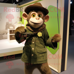 Olive Monkey mascotte...