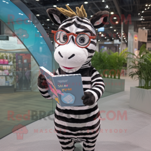  Zebra mascotte kostuum...