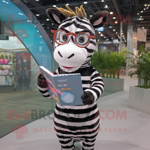 Postava maskota Zebra...