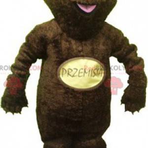 Maskotka niedźwiedź brunatny. Maskotka niedźwiedź grizzly -