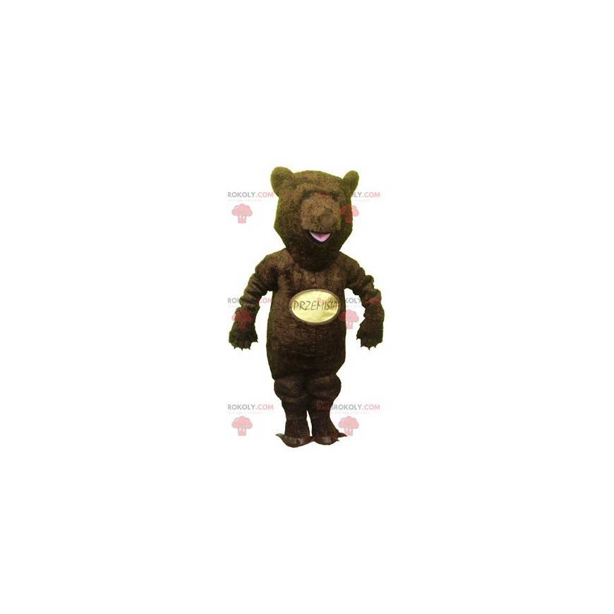 Brown bear mascot. Grizzly bear mascot - Redbrokoly.com