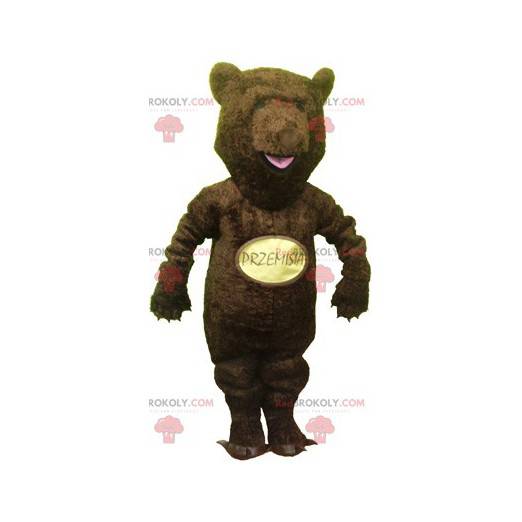 Brown bear mascot. Grizzly bear mascot - Redbrokoly.com