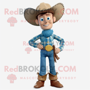  Cowboy maskot kostume...