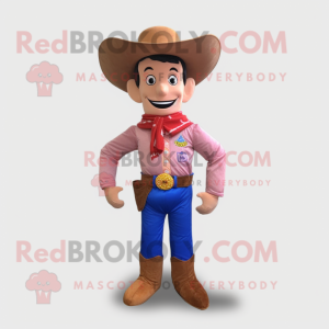  Cowboy maskot kostume...