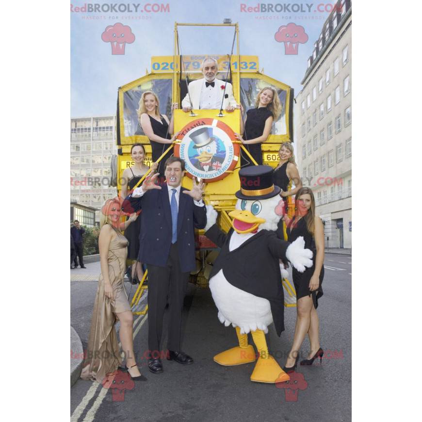 Mascote do pato gigante Pato Donald - Redbrokoly.com