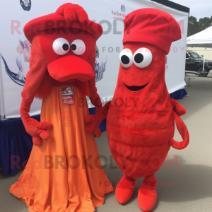 Red Shrimp Scampi maskot...