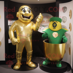 Gold Pot Of Gold maskot...