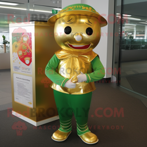 Gold Pot Of Gold maskot...