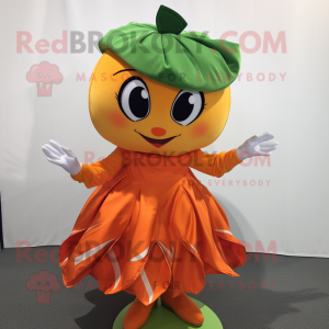 Orange Apple mascotte...