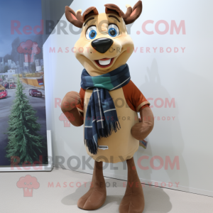 Brown Deer maskot kostume...