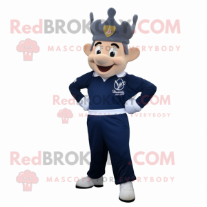 Navy King mascotte kostuum...