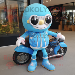 Sky Blue Gyro mascotte...
