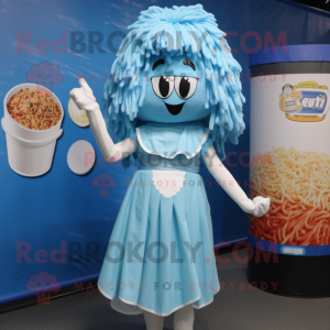 Sky Blue Ramen maskot...