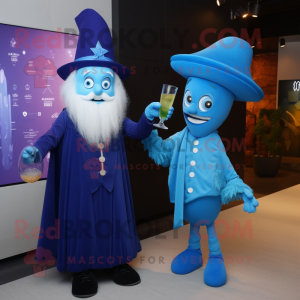 Blue Wizard mascotte...
